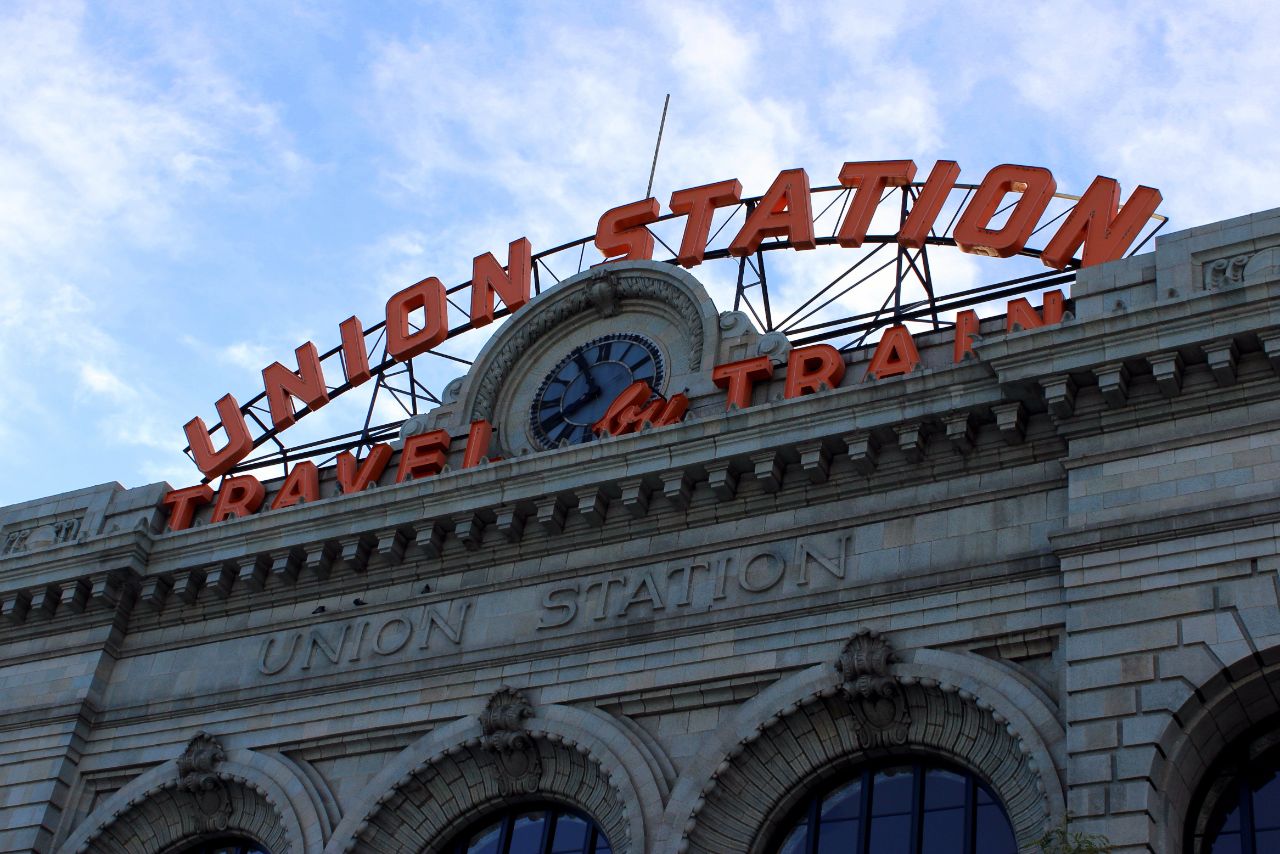 Union Stationの看板